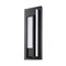 Z-Lite Keaton Outdoor Wall, 1-Light, 7 In.W x 3.5 In.L x 20.25 In.H, Black/White 520M-BK-LED - alternate 3